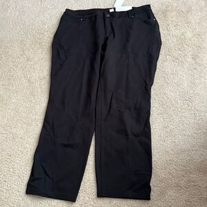 Cato Women’s Skinny Mid-rise 18wp Black Pants NWT